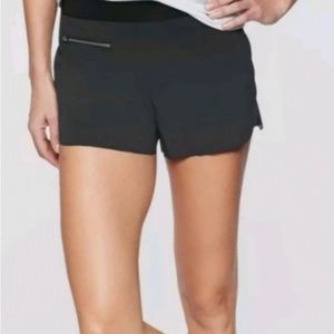 Athleta Shorts Athleta Zipper
Pocket Shorts Color: Black Size: 2